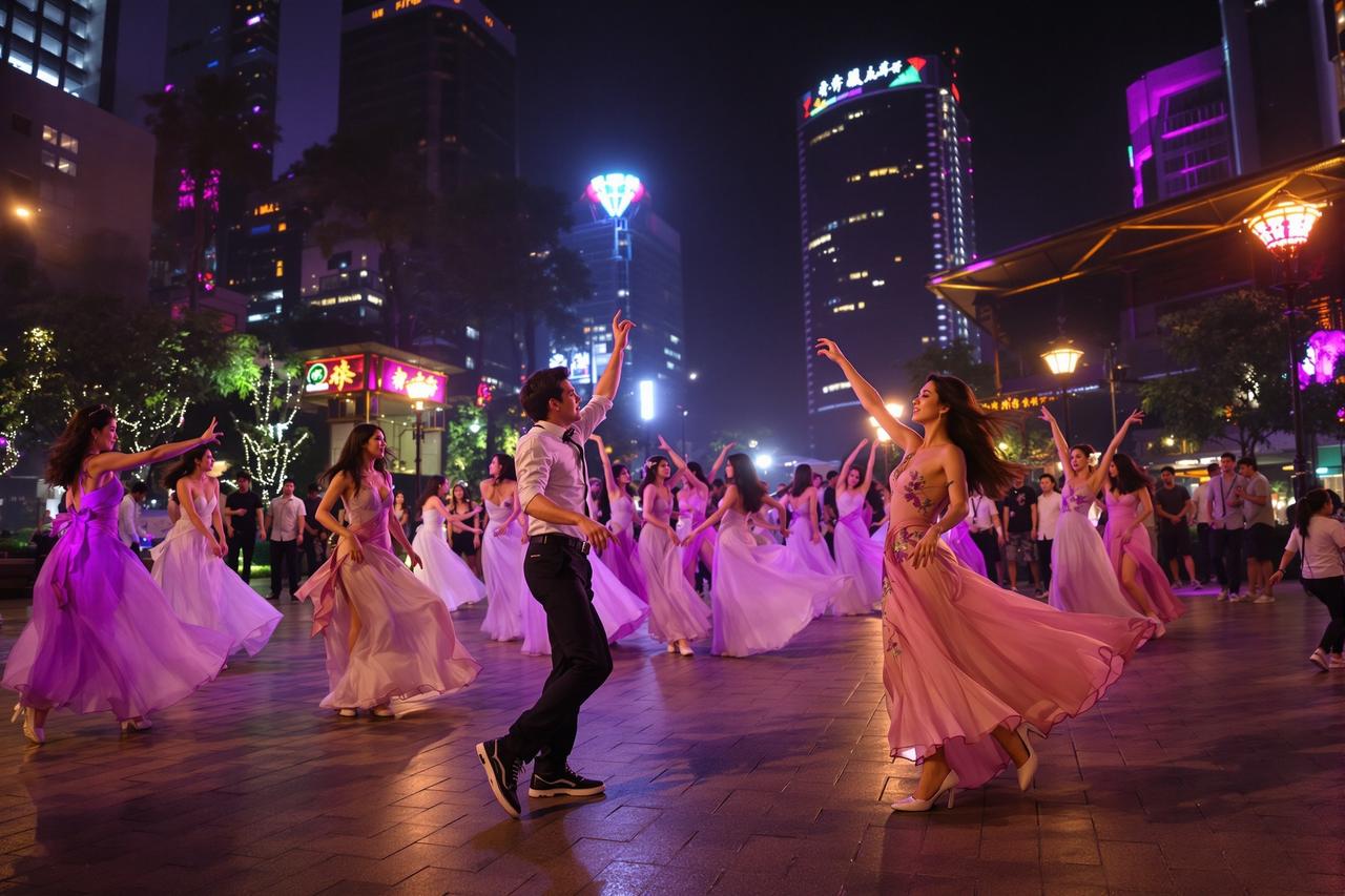 芊芊视频 - 滨江夏夜 · 武汉江滩故事 - 图2 滨江夏夜 · 武汉江滩故事 - 图2