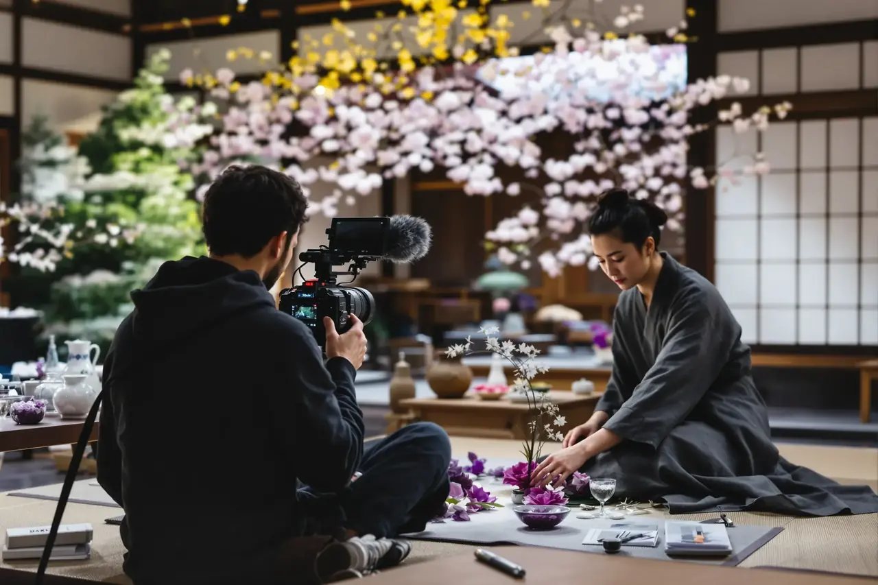 芊芊视频 - 《花开有时》· 京都拍摄手记 - 图1 《花开有时》· 京都拍摄手记 - 图1